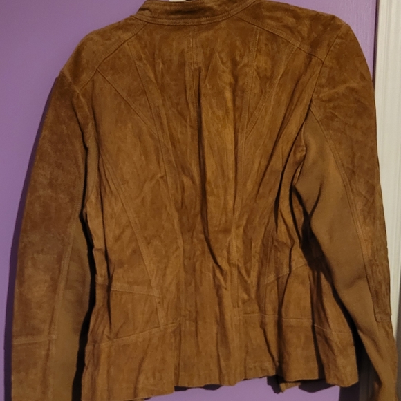 Le Chateau Genuine Suede Jacket - Picture 4 of 4